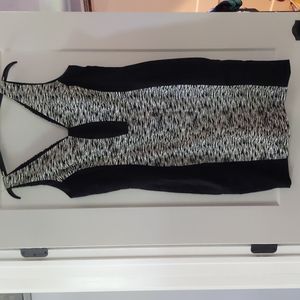 French Connection color block sleeveless dress sz 10